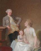 Jens Juel Johan Theodor Holmskjold and family USA oil painting artist